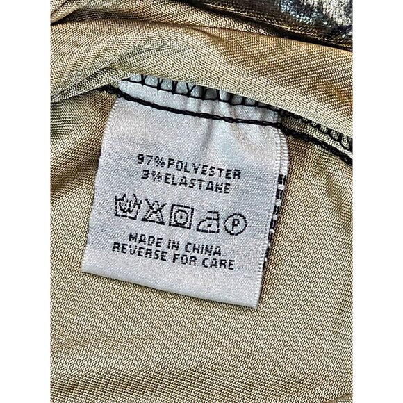 Adore Black Crochet & Velvet Top With Embellished Flared Sleeves L - Picture 9 of 12